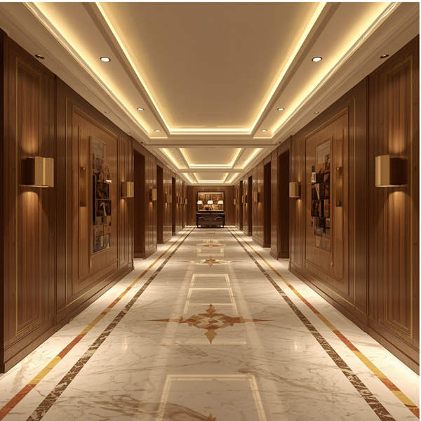 Premium hotel lobby design project